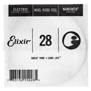 Χορδή Ηλεκτρικής Kιθάρας Elixir Nanoweb Nickel Plated Steel - .028